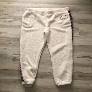 Disney Cream and Pink Track Pants